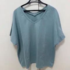 URBAN RESEARCH ROSSO VネックTシャツ ミントグリーンのサムネイル