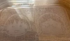 ちびまる子ちゃん)まるちゃんたまちゃん保存容器タッパー2個セット