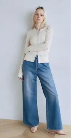 SeaRoomlynn ペインターbaggy denimパンツ SRN05のサムネイル