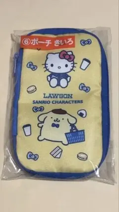 サンリオ当たりくじ ポーチ きいろ