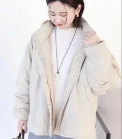 撥水加工・保温】ミドル丈モンスターコート