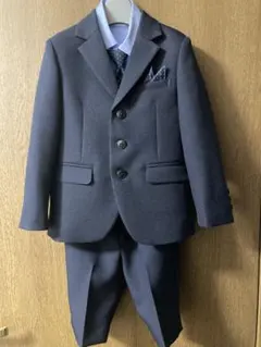 卒園入学スーツ 男の子 ネイビー 110cm
