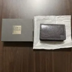 ENRICO COVERI ダークブラウン コインケース