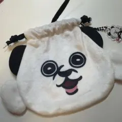 パンパンくんの日常 巾着袋 パンダ