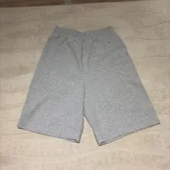 UNIQLOメンズ スウェットハーフパンツ スウェットワイドショーツ グレー