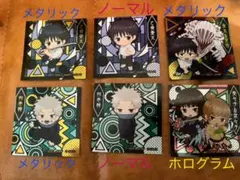 呪術廻戦　スクウェアステッカー　6枚セット