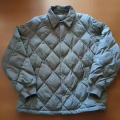 美品 ユニクロ パフテックキルティングジャケット XL グリーン
