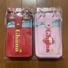ロッテ ガーナチョコ チャーム付きスマホショルダーポーチ