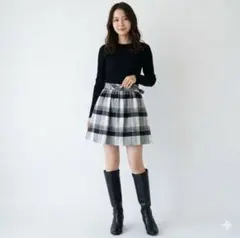 BURBERRY BLUELABEL ミニスカ ノバチェック Y2K 平成ギャル