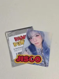 JISOO　ジス　フォトカード　HANA 　ファンミ　トレカ　【2/4】