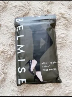 BELMISE スリムレギンス トゥルーブラック Lサイズ