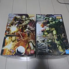 MG MS-06F ZAKU II & MS-06J ZAKU IIのサムネイル