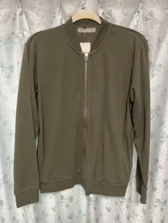 ジップアップカーディガン カーディガン