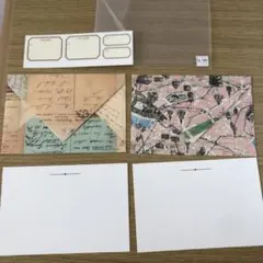fogレターセットレトロ中古品と新品
