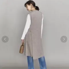 BEAUTY&YOUTH UNITED ARROWS ロング ニット ベスト