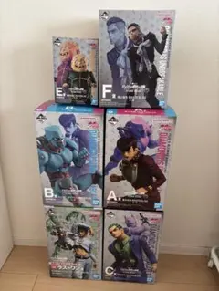 ジョジョ 一番くじ 4部 フィギュアまとめ売りセット (7体＋1