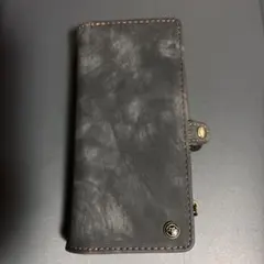 手帳型 iPhoneケース ブラックのサムネイル