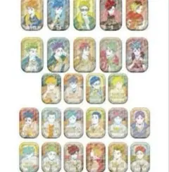 ハイキュー!! スクエア缶バッジ オフショット×カラー 第一弾 第二弾セット