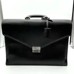 Burberry バーバリー ビジネスバッグ ダレスバッグ ブラック 黒 レザーのサムネイル