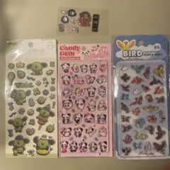 【ぷっくり、ぷくぷくキャンディー、キャンディジェム】ボンボンドロップシール付