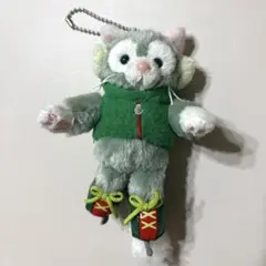 ジェラトーニ アイススケート ぬいぐるみキーホルダー