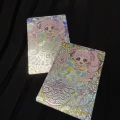 ひみつのアイプリ　プリンセスアイプリバズリウム　　ひまり　サイン　2枚セット