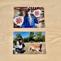 有安杏果 生写真 2枚セット ももいろクローバーZ 青春ツアー ももクロ
