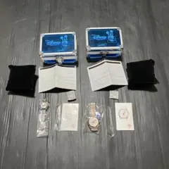 ミッキーマウス　ディズニー　腕時計　天然　ダイヤモンド