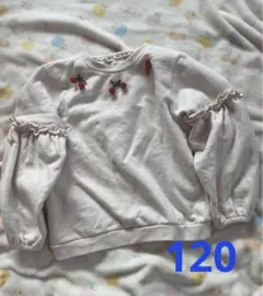 【りん様専用】ビケットクラブ　女の子120 トレーナー チェリー刺繍