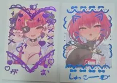 ホロライブ 3期生 1st EPきゅるるん大作戦 宝鐘マリン チェキ サイン