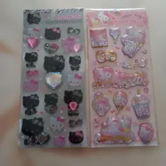 正規品 ハローキティ キラキラストーンシール キラキラカプセルシール サンリオ