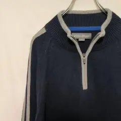 Eddie Bauer エディーバウアー ハーフジップ ヘビーウェイト ニット