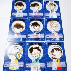 *名探偵コナン　TCG 　拡張パック　パートナーカード　青　9点*