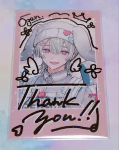 弦月藤士郎　チェキ　Angelic dream にじさんじ　VΔLZ ヴァルツ