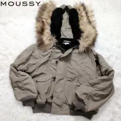 【人気モデル‼️】マウジー MOUSSY N-2B ミリタリージャケット カーキ