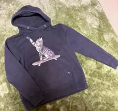 【専用】スケボー猫ちゃんパーカーのサムネイル