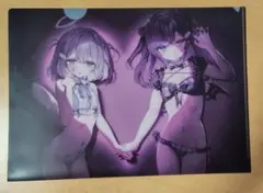 ゆんみ　クリアファイル　Angel♡Devil