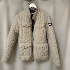 TOMMY FILFGER キルティングジャケット　M ベージュ　ブラウン
