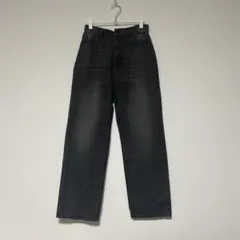 classicalelf ワイドストレートデニム XL ブラック