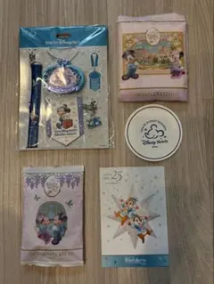 未使用ジュビリーバッジセットディズニーシー25周年バケーションパッケージ特典