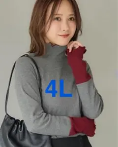 しまむら袖配色プルオーバー 田中里奈