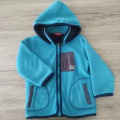 BACK & FORTH フリースジャケット 青