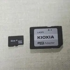 microSDHCカード　ノーブランド　SDカードアダプター