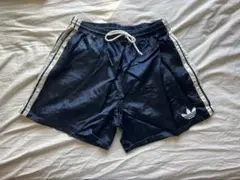 adidas ネイビー ショートパンツ 古着