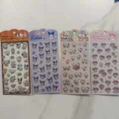 サンリオキャラクターシール　ぷくっとシール