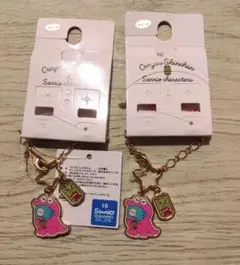 サンリオ ハンギョドン クレヨンしんちゃん バッグチャーム 2個のサムネイル
