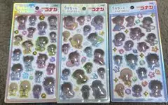 【正規品】名探偵コナン うるちゅるポップシール 3枚セット