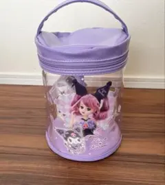 LiccA×My Melody Kuromi おめかしクリアバニティポーチ