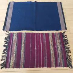 民芸　テーブルセンター2枚