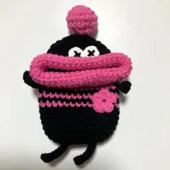 ハンドメイド　リトルモンスター　キーケース
